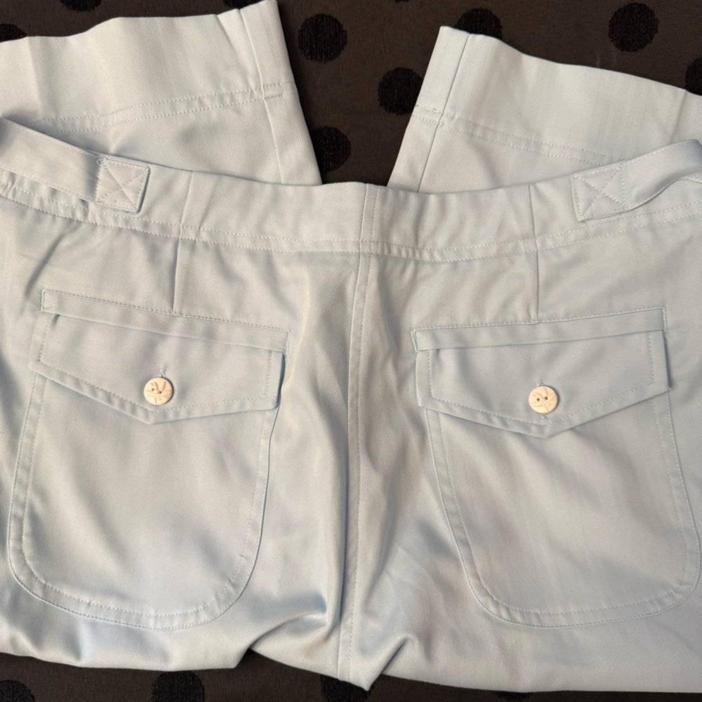Lily’s of Beverly Hills Bermuda Shorts Size 8 Light Blue Classic Resort Style - Picture 3 of 6